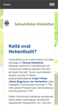 Mobile Screenshot of hohenthal.org